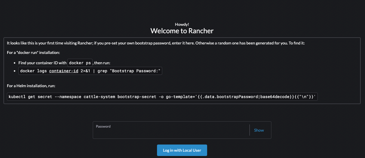 Rancherk3s